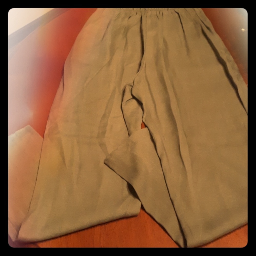 Green slacks